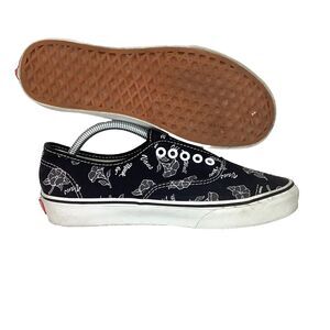 VANS OTW Authentic-Men's 7/Women's 8.5-Thank You Floral-Black/White Shoes 507698